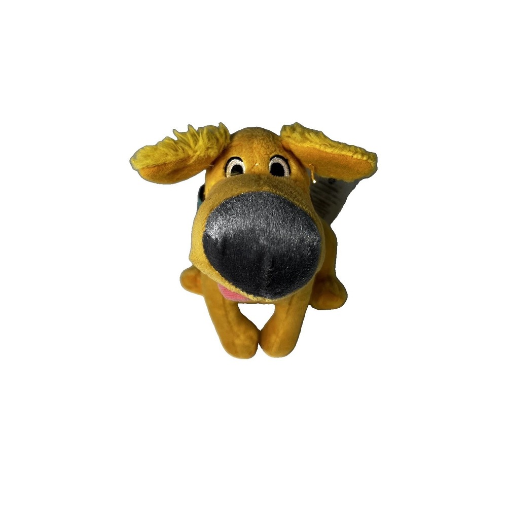 Disney Store Pixar Up Dug The Dog Mini Bean Bag Plush 7 in Vintage